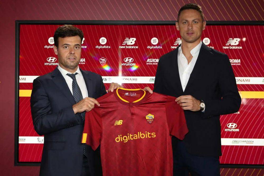 Pengenalan Nemanja Matic di AS Roma (instagram.com/nemanjamatic)