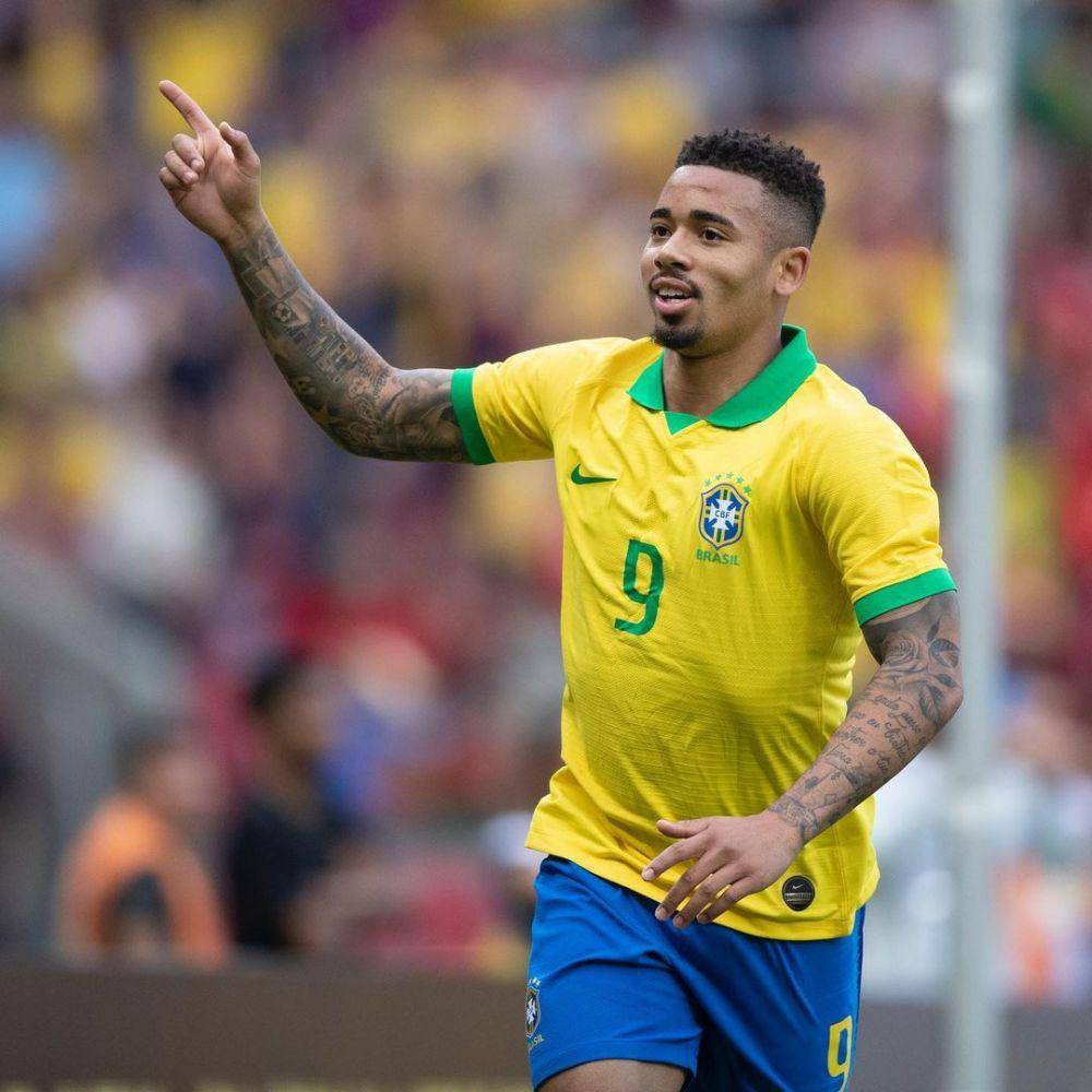 Gabriel Jesus saat bermain untuk Timnas Brasil. (instagram.com/dejesusoficial)