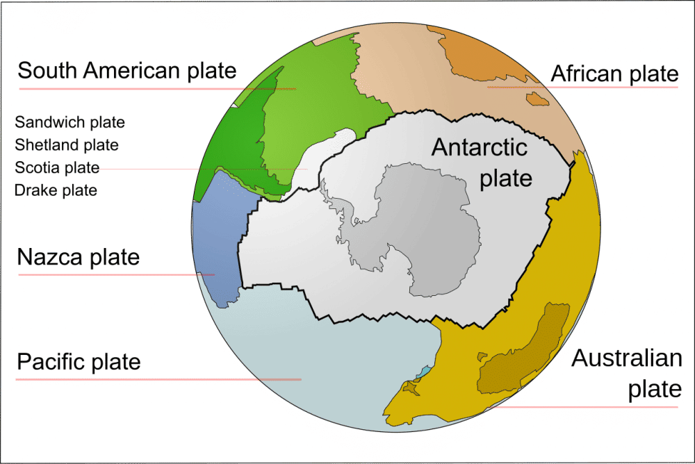 ilustrasi diagram lempeng tektonik Bumi (wikimedia.org/Amitchell125)