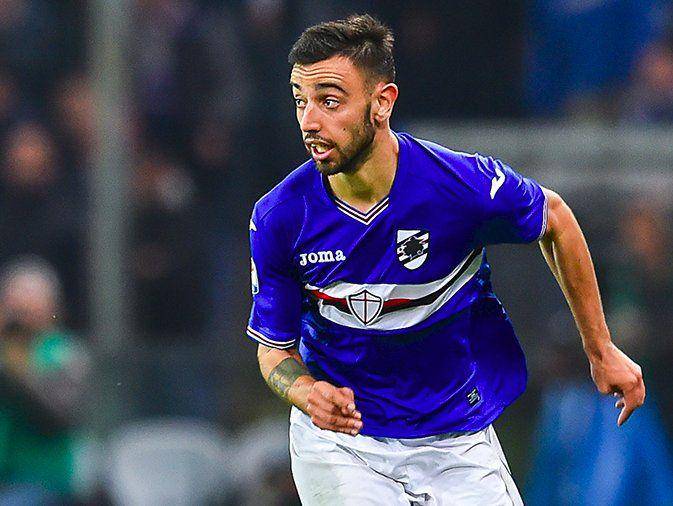 Bruno Fernandes berseragam Sampdoria. (sampdoria.it)