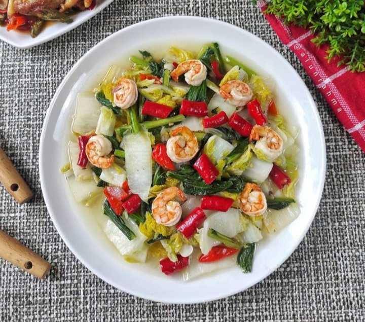 Udang sawi putih (instagram.com/alunrahma)