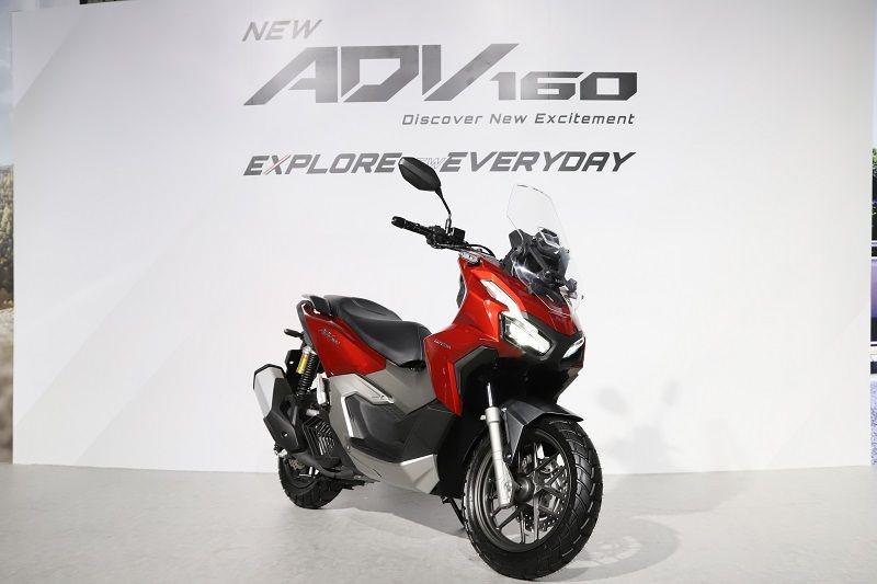 Ground clearance ADV 160 165 mm (Dok. AHM)
