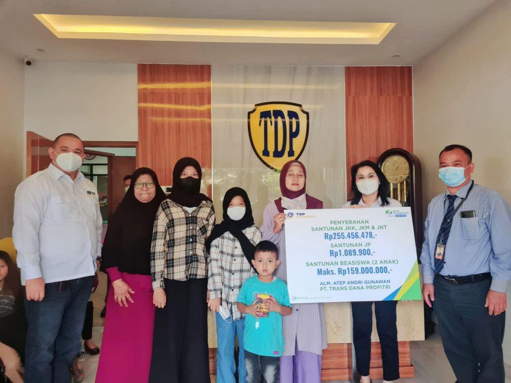 BP Jamsostek Bayarkan Santunan Pekerja Senilai Ratusan Juta
