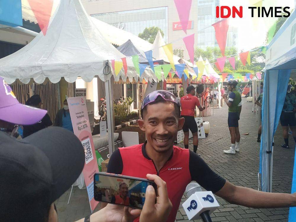 M. Fadli Immammudin, atlet parasepeda Indonesia. (IDN Times/Sandy Firdaus)