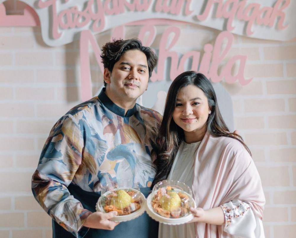 potret tasyakuran aqiqah baby Mikhaila (instagram.com/eriskarein)