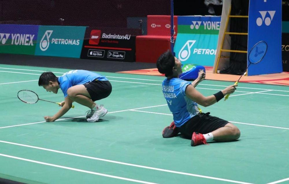 Apri/Fadia juara Malaysia Open 2022, Minggu (3/7/2022), (dok. PBSI)