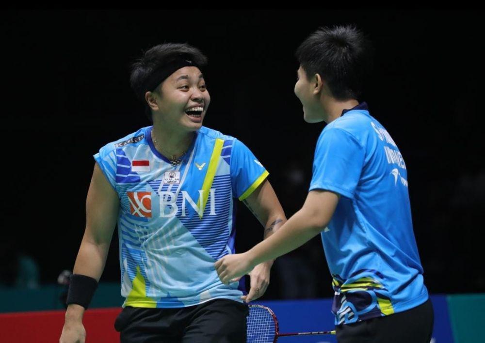Apri/Fadia juara Malaysia Open 2022, Minggu (3/7/2022), (dok. PBSI)