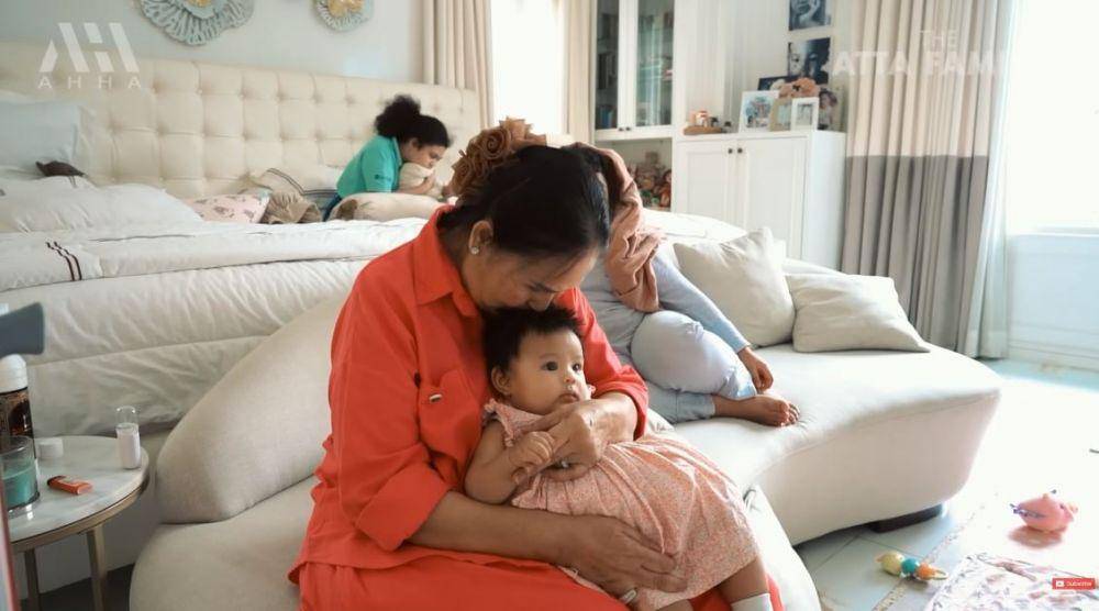 Ameena dan Opu (YouTube.com/Atta Halilintar)
