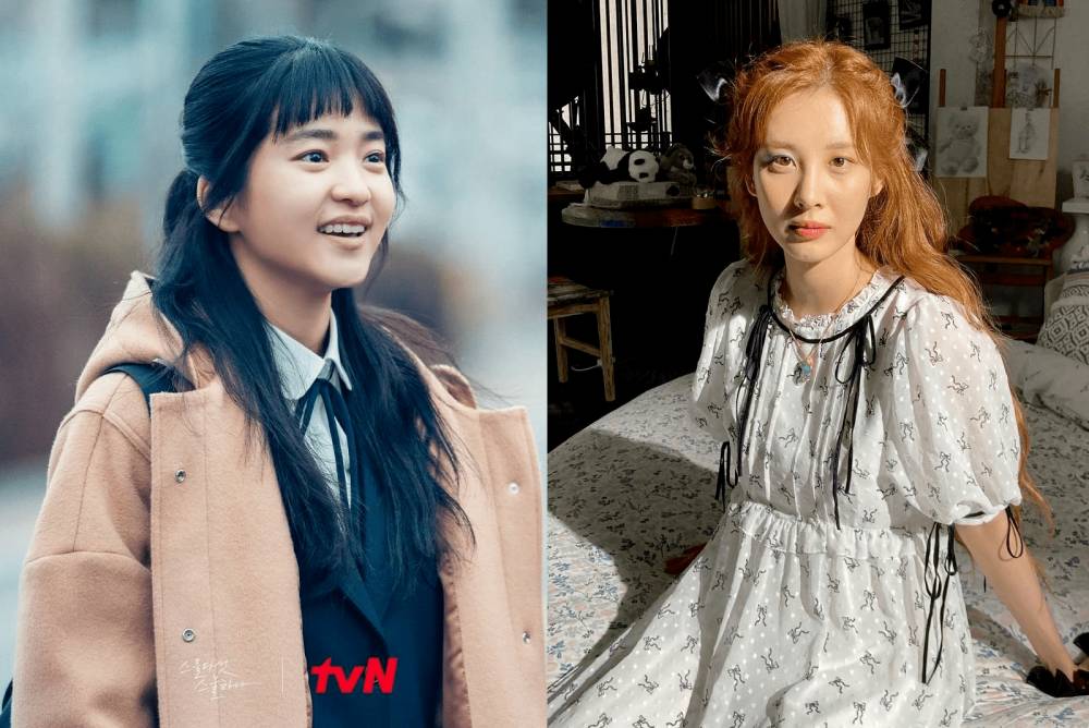 Kim Tae Ri di drama Twenty-Five Twenty-One (instagram.com/tvn_drama) | Seohyun di drama Jinxed at First (instagram.com/seojuhyun_s)