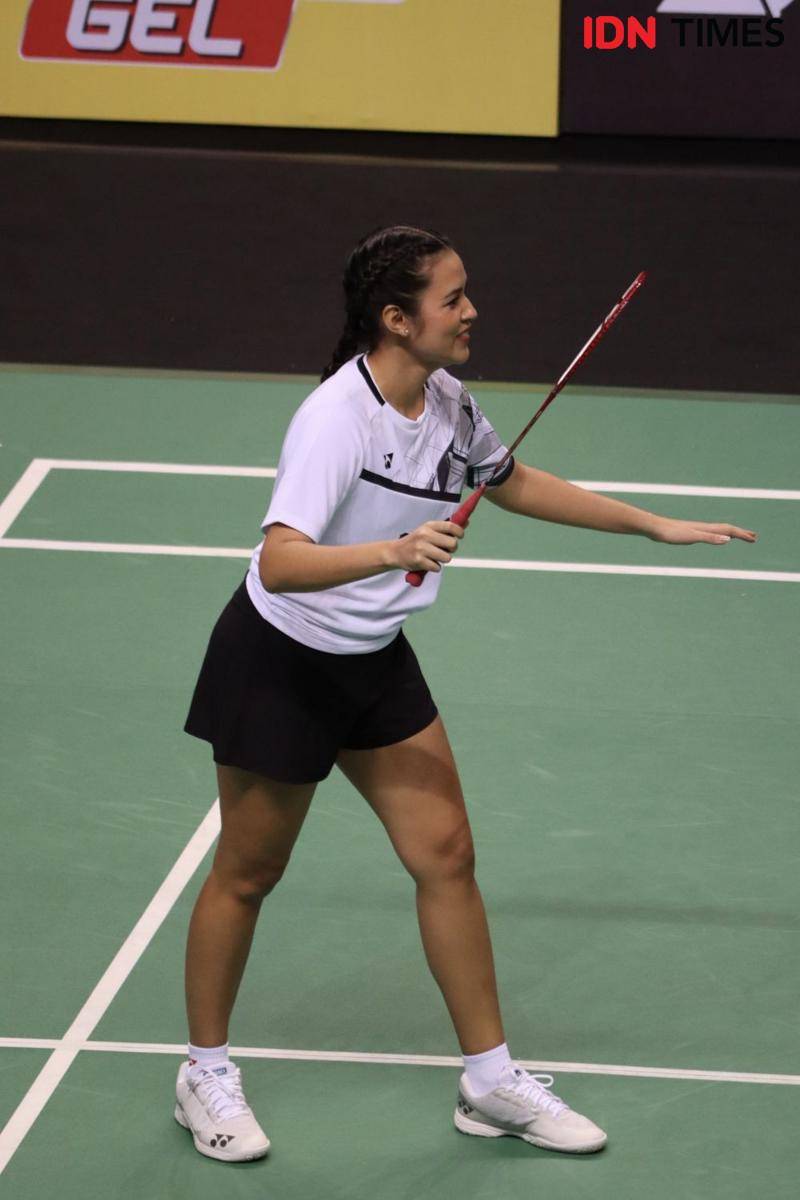 pertandingan Erica Carl-Hesti vs Raisa-Anya (IDN Times/Rafifa Shabira)