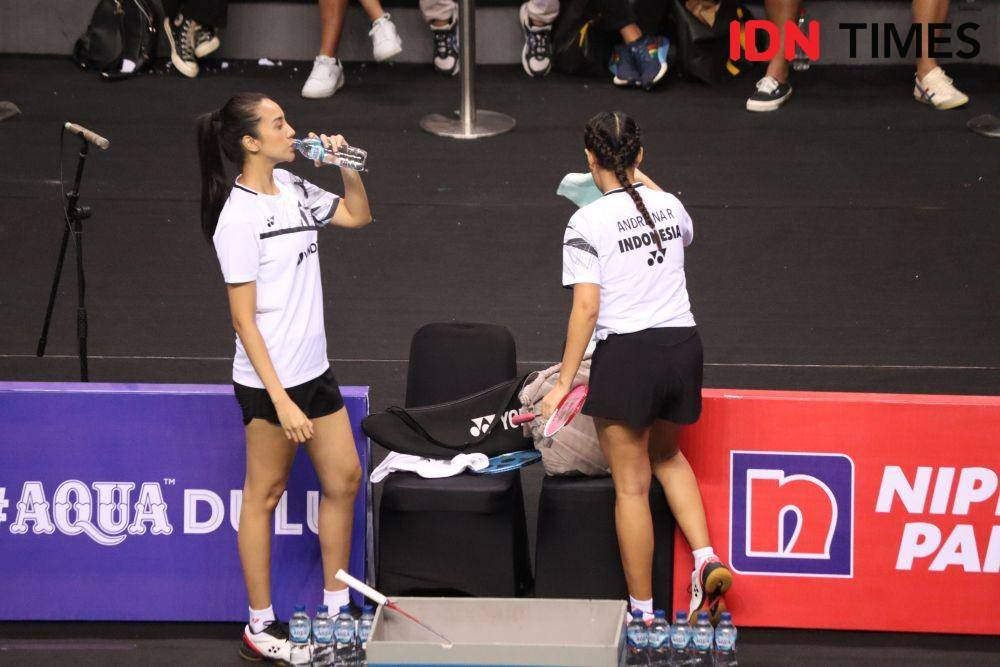 pertandingan Erica Carl-Hesti vs Raisa-Anya (IDN Times/Rafifa Shabira)