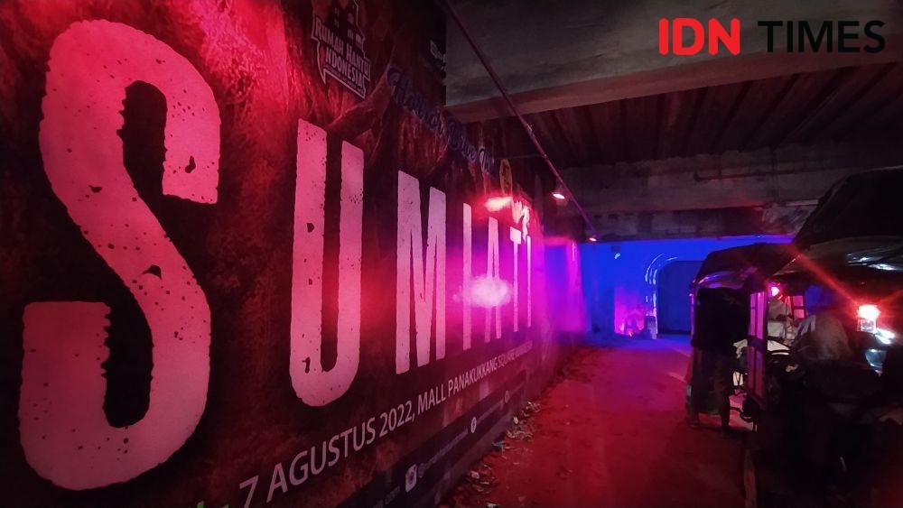 Pengalaman Uji Nyali di Rumah Hantu Sumiati, Asli Seram!