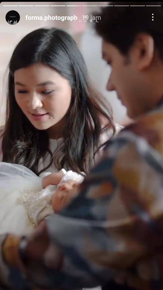 potret tasyakuran aqiqah baby Mikhaila (instagram.com/forma.photograph)