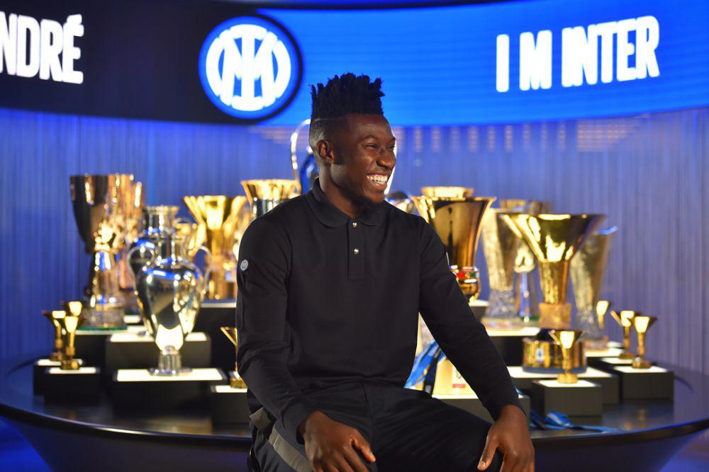 potret Andre Onana diperkenalkan oleh Inter Milan. (twitter.com/Inter_en)