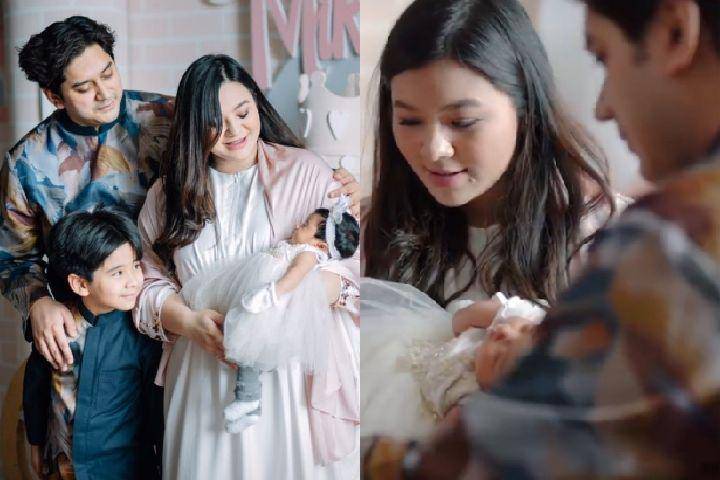 potret tasyakuran aqiqah baby Mikhaila (instagram.com/forma.photograph)