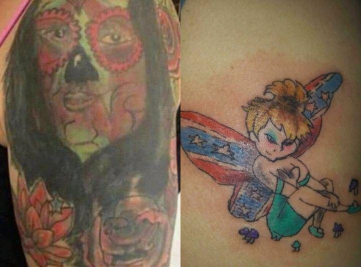 9 Potret Lucu Pakai Jasa Tato Murah, Ada Harga Ada Kualitas!