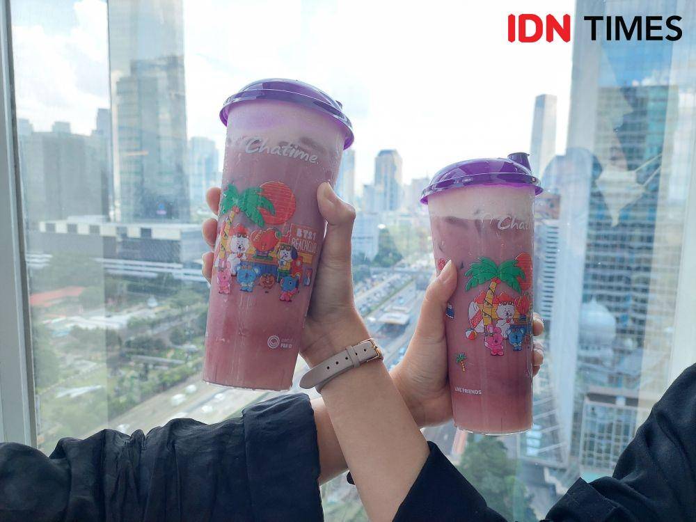 Menu terbaru Chatime dan BT21 (IDN Times/Dhiya Awlia Azzahra)