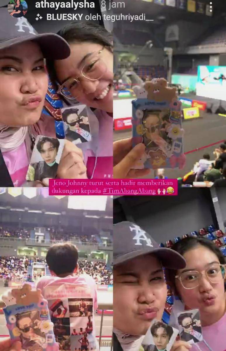 potret Edo Borne dan anak dukung Hesti Purwadinata (instagram.com/athayaalysha)