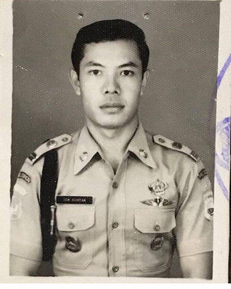 potret mendiang ayah Ratna Galih (instagram.com/druchian)