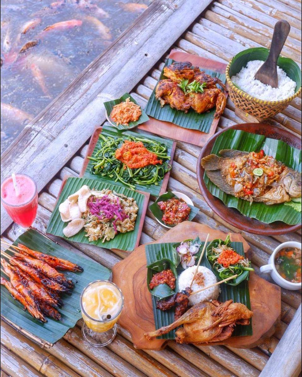 potret menu di Bale Udang Mang Engking (instagram.com/baleudang_ubud)