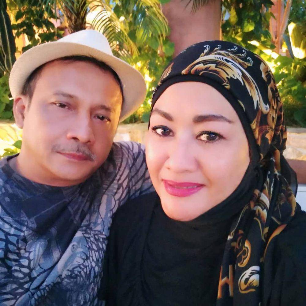 Adi Bing Slamet dan istri (instagram.com/janahabs)