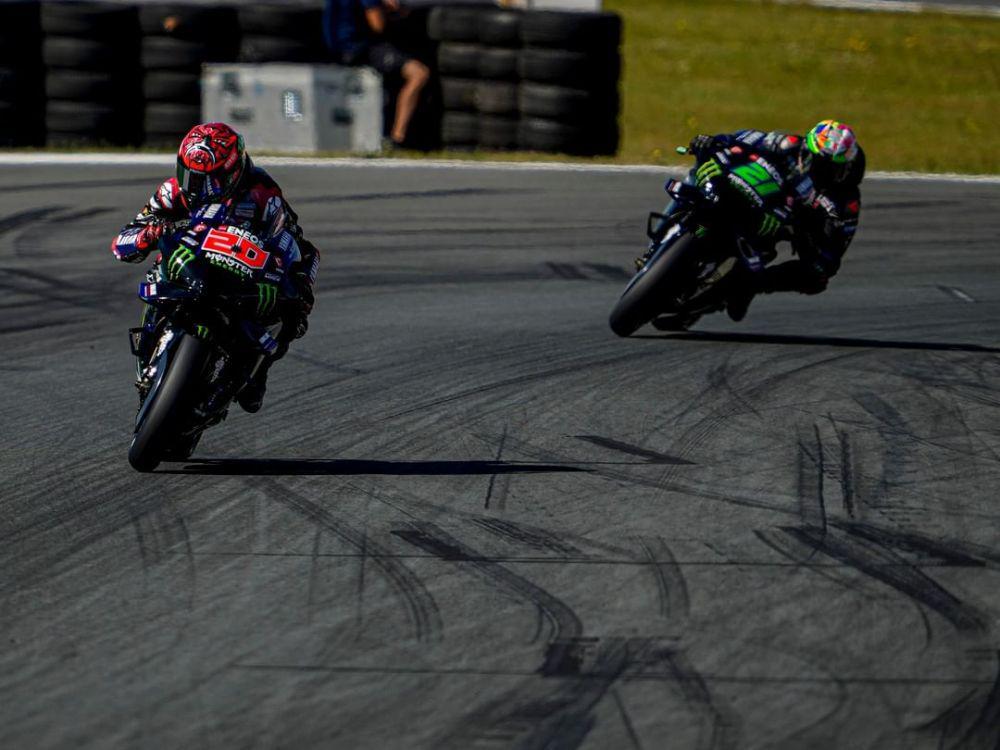 Fabio Quartararo dan Franco Morbidelli (instagram.com/yamahamotogp)