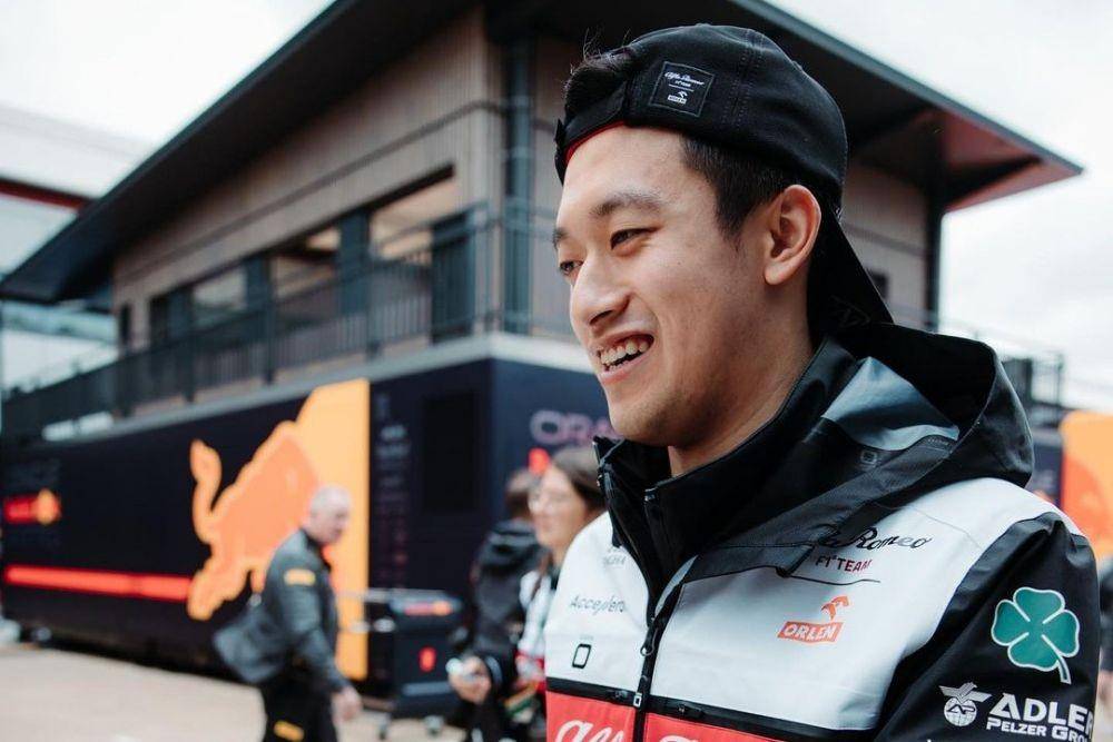 Pembalap Alfa Romeo, Zhou Guanyou (Instagram @zhouguanyou24)