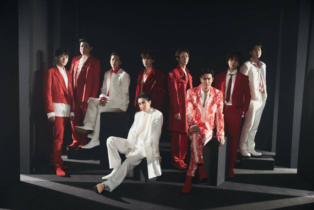Potret Super Junior comeback album "The Road : Keep on Going" (twitter.com/SJofficial)