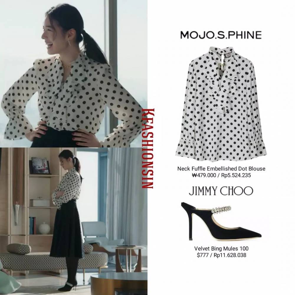 harga fashion item Jung Eun Chae di KDrama Anna (instagram.com/kfashionsin)
