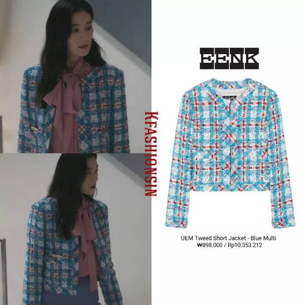 harga fashion item Jung Eun Chae di KDrama Anna (instagram.com/kfashionsin)
