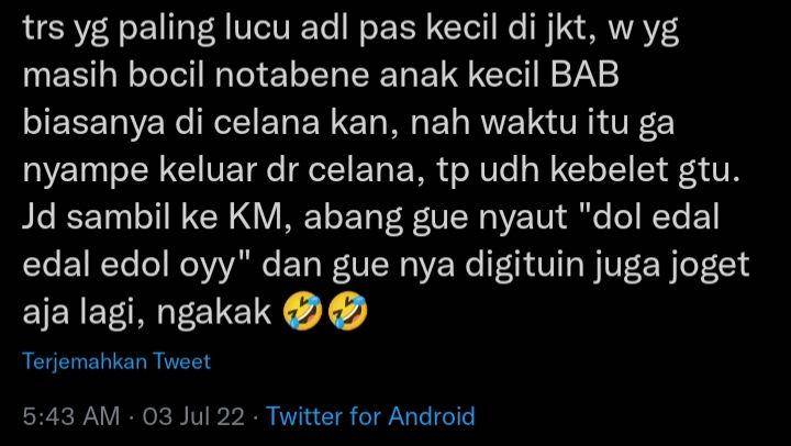 obrolan kocak warganet ketika masih kecil (twitter.com/inisasyaaa)