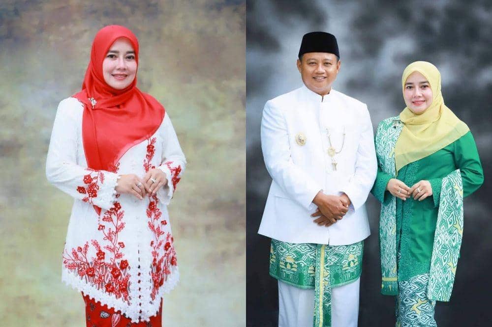 9 Kebaya Lina Ruzhan, Istri Wakil Gubernur Jawa Barat nan Bersahaja