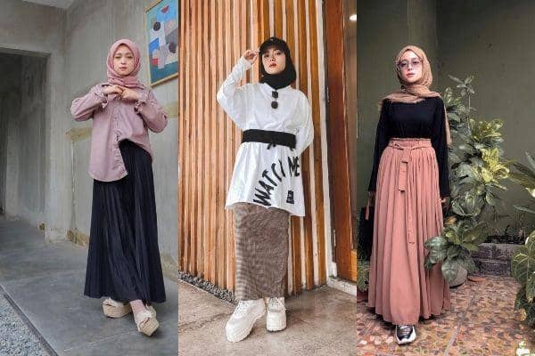 10 Padu Padan Rok ala Selebgram Deana Hanifa, Simple tapi Kece!