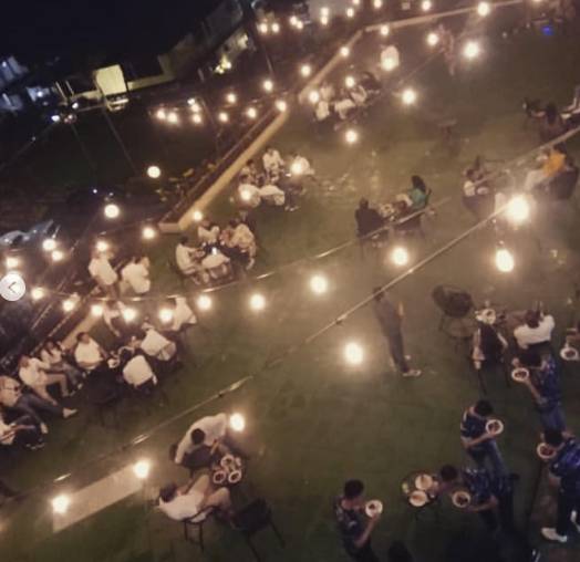 potret keadaan Hotel Bukit Indah Puncak yang ramai (instagram.com/tamarableszynskiofficial)