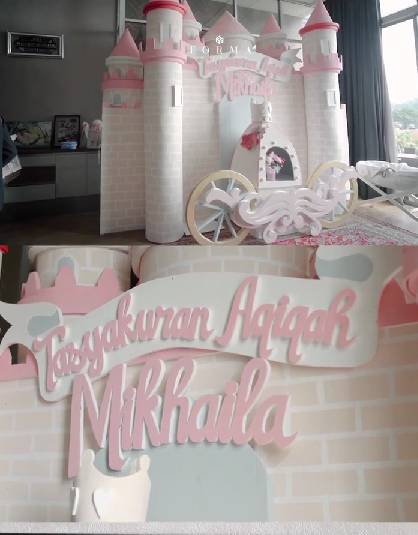 potret akikah anak kedua Eriska Rein (instagram.com/eriskarein)