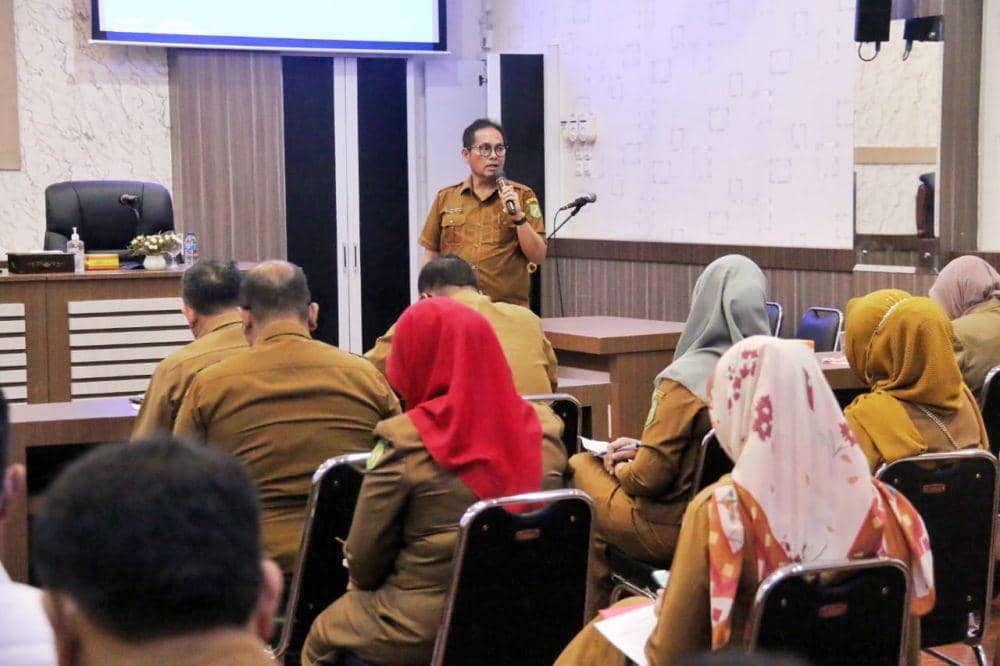 Pemko Medan menggelar rapat akhir persiapan Harganas ke-29 tahun 2022 yang diadakan di Medan (Dok. Istimewa)
