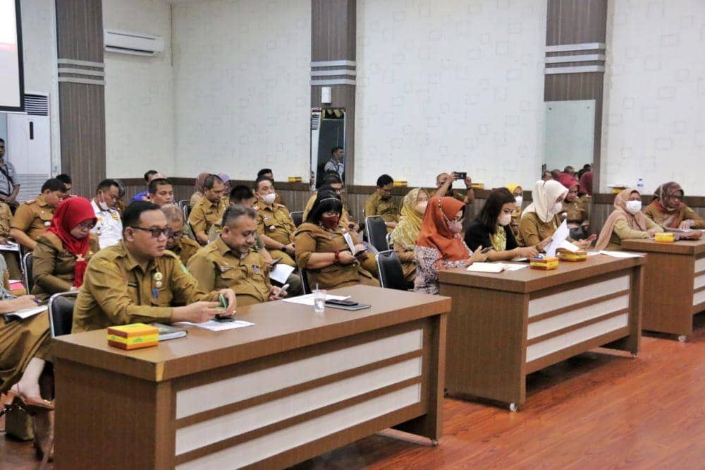 Pemko Medan menggelar rapat akhir persiapan Harganas ke-29 tahun 2022 yang diadakan di Medan (Dok. Istimewa)