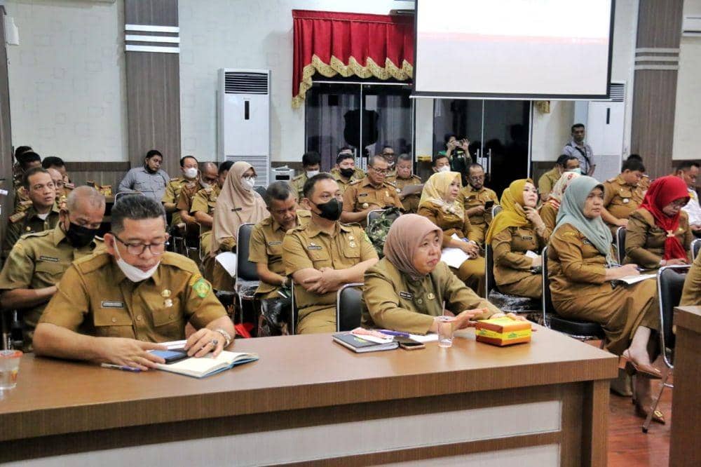 Pemko Medan menggelar rapat akhir persiapan Harganas ke-29 tahun 2022 yang diadakan di Medan (Dok. Istimewa)