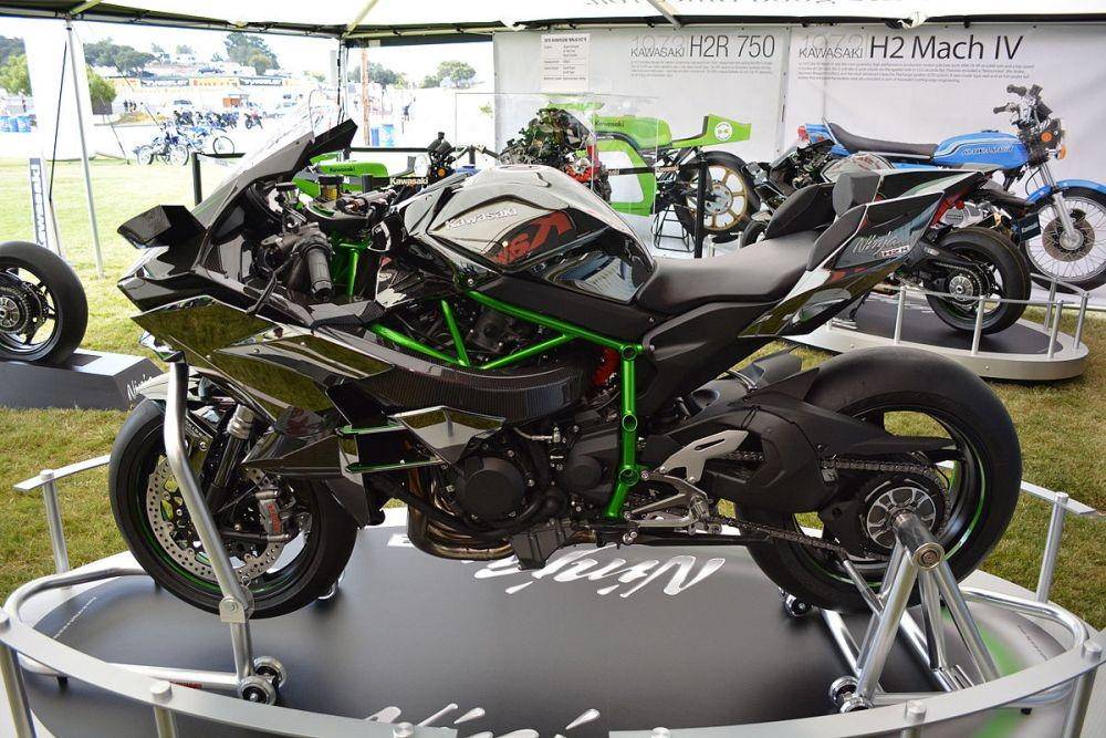 Ilustrasi Kawasaki NInja H2R (flickr.com/Daniel Hartwig)