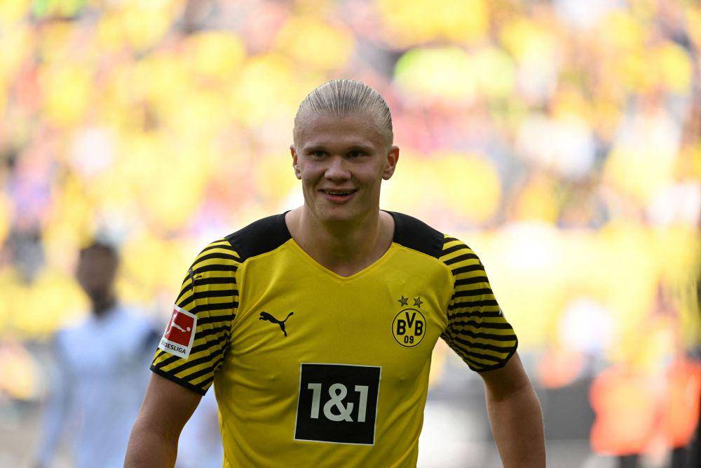 Erling Haaland di Borussia Dortmund (twitter.com/BVBBuzz)