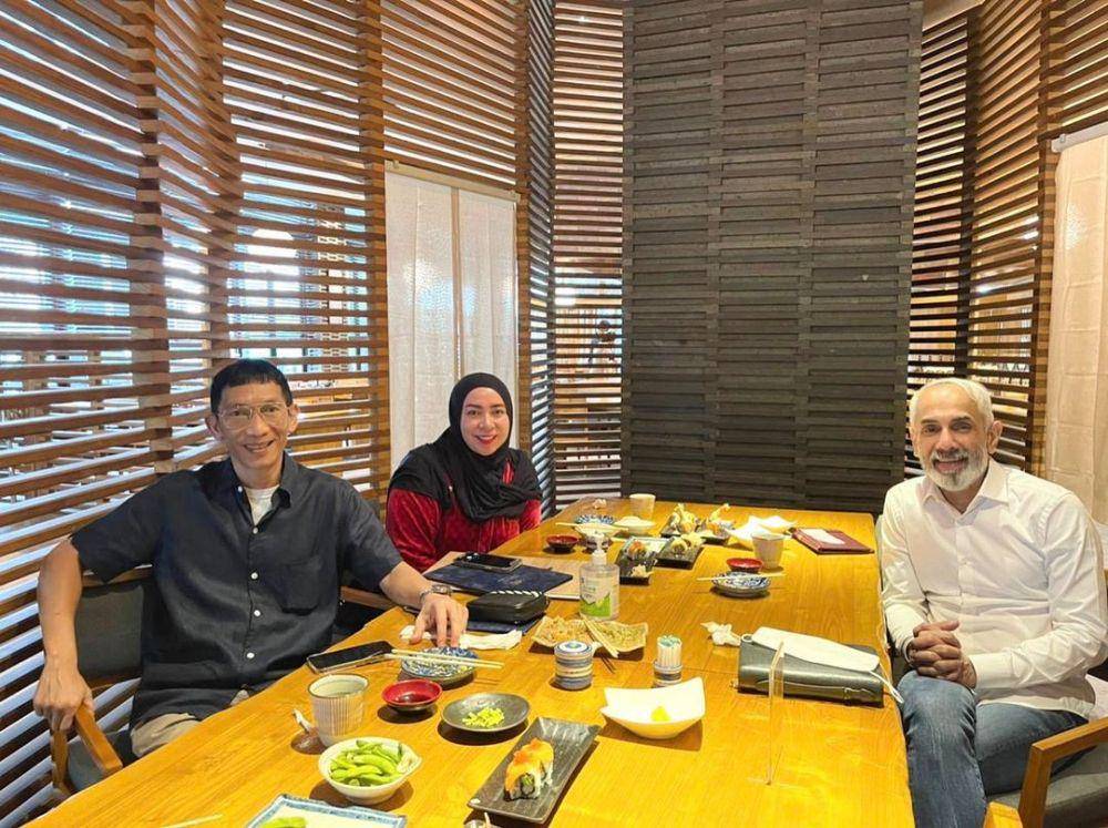 Melly Goeslaw, Anto Hoed, dan Sukhdev Singh (instagram.com/melly_goeslaw)