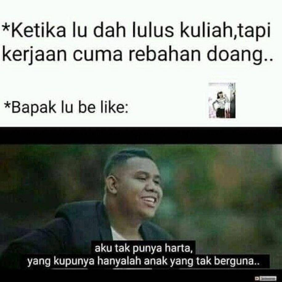 meme pelesetan lirik (instagram.com/dagelan.berdasi)