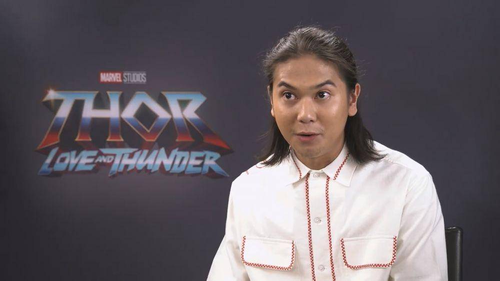 Iqbaal ketemu Chris Hemsworth dan Taika Waititi (youtube/Iqbaal Ramadhan)