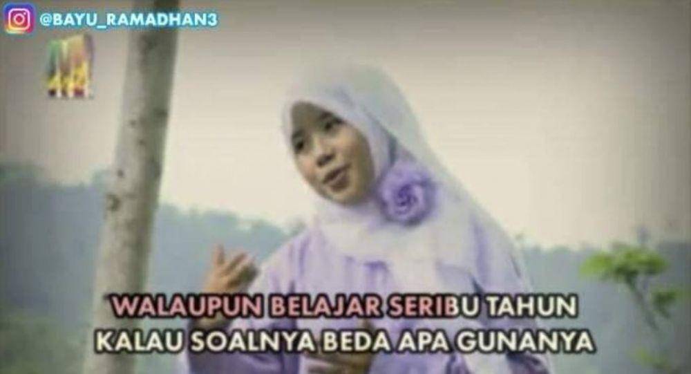 meme pelesetan lirik (instagram.com/bayu_ramadhan3)