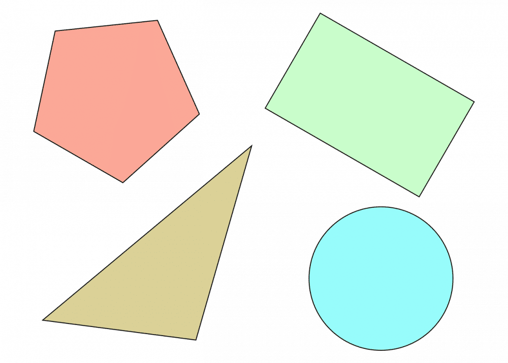 ilustrasi bidang datar 2 dimensi (wikimedia.org/Kilom691)