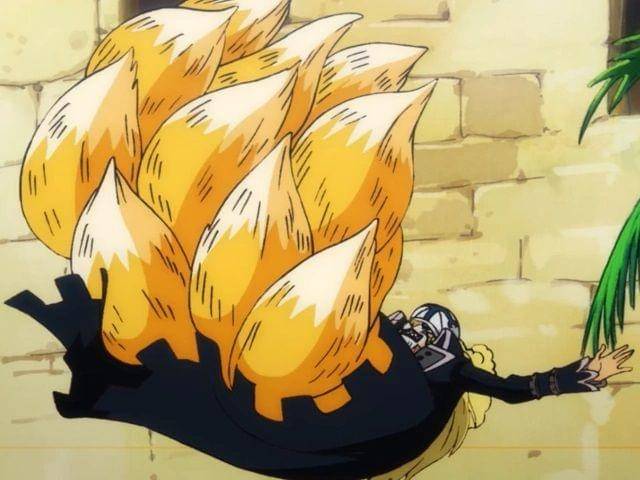 Sembilan ekor Catarina Devon. (Dok. Toei Animation/One Piece)