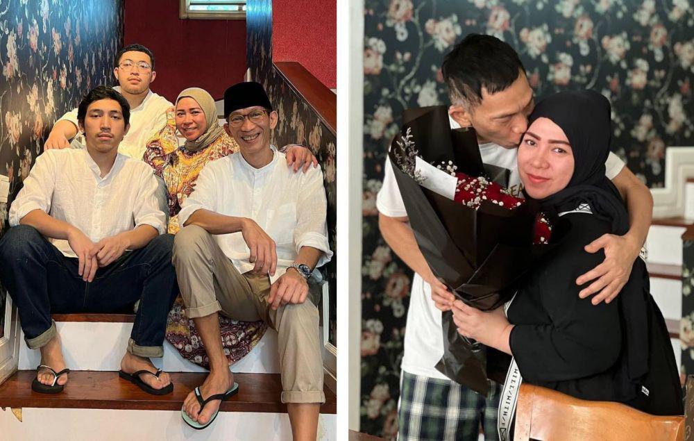 9 Potret Anto Hoed dan Melly Goeslaw, Pasangan Musisi yang Adem Ayem!