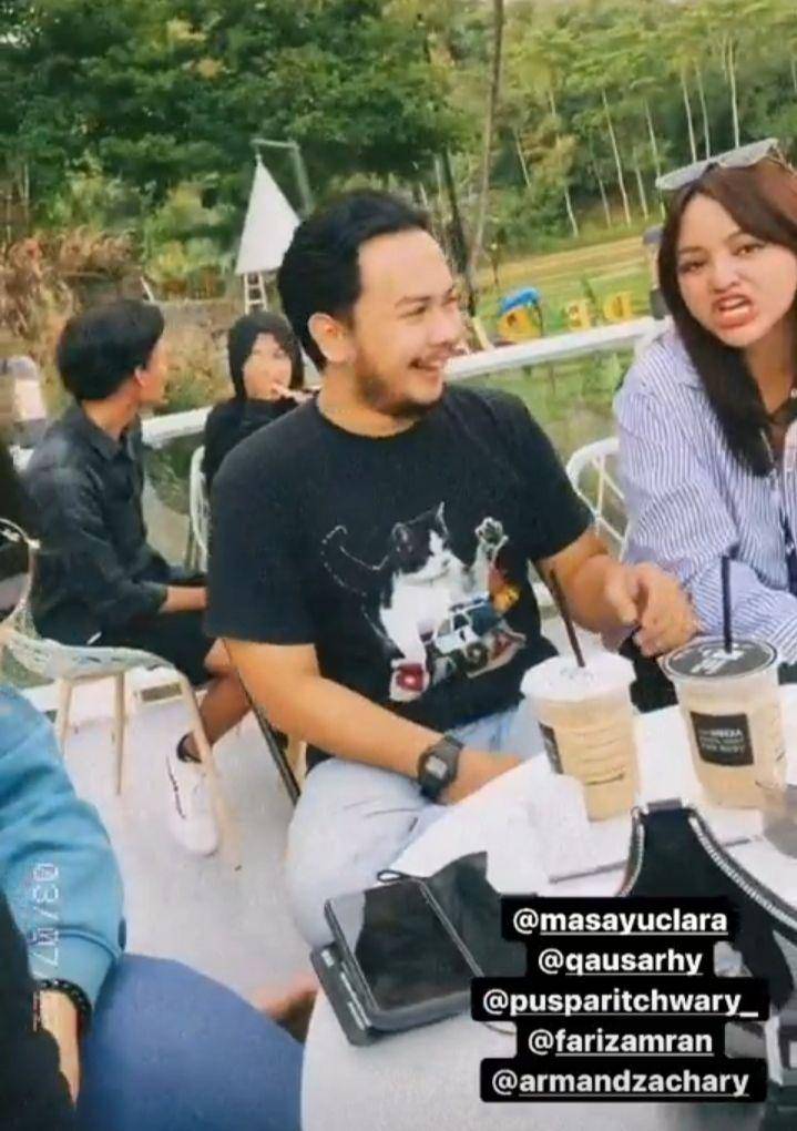 triple date Masayu, Adinda dan Puspa (instagram.com/dindazani)