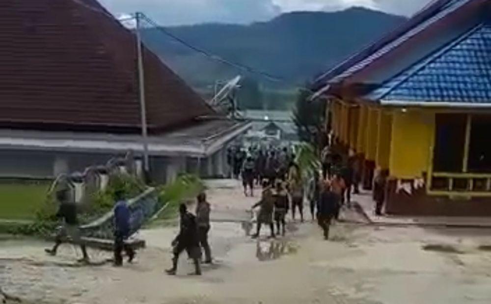 Ricuh di Paniai: Satu Warga Dilaporkan Meninggal, Dua Polisi Dianiaya