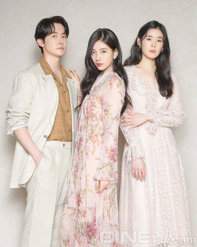 Kim Jun Han, Suzy, dan Jung Eun Chae (instagram.com/cine_21)